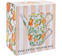 The Leonardo Collection Jennifer Rose Fine China Oranges & Lemons Tea