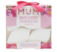 The Leonardo Collection Jennifer Rose Gallery Mum Bath Fizzers | Natural Bath Bombs for Women | Relaxing Bath Soak with Essential Oils | Cruelty-Free Spa Gift Set for Relaxation & Stress Relief