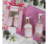 The Leonardo Collection Jennifer Rose Gallery Mum Hand Care | Hand Cream for Very Dry Hand & Hand Wash | Non-Greasy Fast-Absorbing Formula for Dry Cracked Skin with Nourishing Cherry Blossom & Vanilla