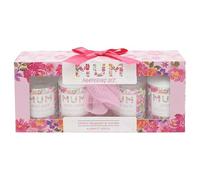 The Leonardo Collection Jennifer Rose Gallery Mum Pamper Set | Hand Wash, Hand Cream, Lotion & Bubble Bath | Luxurious Skin Care & Relaxing Bath Soak | Cruelty-Free Spa Gift Set for Women