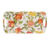 The Leonardo Collection Jennifer Rose Melamine Oranges & Lemons Tray Med
