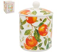 The Leonardo Collection Jennifer Rose Oranges & Lemons Storage Canister
