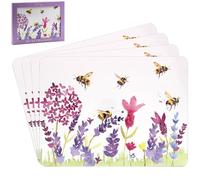 The Leonardo Collection Lavender and Bees Set of 4 placemats, (LP95634)