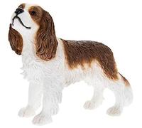 The Leonardo Collection Leonardo Dog Studies CAVALIER KING CHARLES Blenheim Brown Tan & White, Resin, H10cm, LP44232