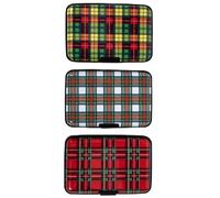 The Leonardo Collection Lesser & Pavey LP96184 Credit Card Holder | Tartan Design | 1 Piece | Multicoloured | 11 cm x 8 cm x 2 cm Accessory, Multi-Color