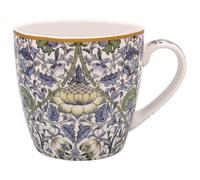 The Leonardo Collection Lodden Breakfast Mug William Morris, Tea and Coffee Mugs for Hot Drinks | Fine China Printed Mugs for Kitchen & Home | Reusable Ceramic Cups for Every Occasion