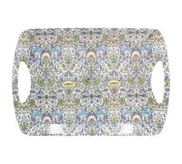 The Leonardo Collection Lodden Large Tray William Morris For Kitchen & Home | Non Slip Serving Tray For Food | Serving Platter For Lunch & Dinner | Plastic Trays For Tea & Serving Dishes