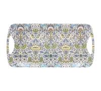 The Leonardo Collection Lodden Medium Tray William Morris For Kitchen & Home | Non Slip Serving Tray For Food | Serving Platter For Lunch & Dinner | Plastic Trays For Tea & Serving Dishes