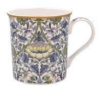 The Leonardo Collection Lodden Mug William Morris, Tea and Coffee Mugs for Hot Drinks | Fine China Printed Mugs for Kitchen & Home | Reusable Ceramic Cups for Every Occasion | Gifts for Women & Men