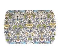 The Leonardo Collection Lodden Small Tray William Morris For Kitchen & Home | Non Slip Serving Tray For Food | Serving Platter For Lunch & Dinner | Plastic Trays For Tea & Serving Dishes