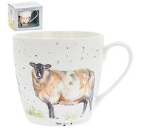 The Leonardo Collection LP34062 Country Life l Sheep Picture Mug, Fine China, Boxed