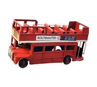 The Leonardo Collection LP44919 Vintage Red London Bus Routemaster Ornament, 17x6x9cm