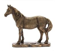 The Leonardo Collection LP46000 Reflections Bronzed Horse Ornament, 18x5x15cm