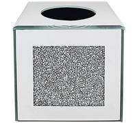 The Leonardo Collection LP47829 Crystal Tissue Box | For Adults | Multicolor Accessory