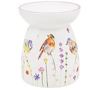 The Leonardo Collection LP48011 Wax/Oil Warmer | Garden Birds | 1 Piece-11x11x14 cm Accessory, Multicolor