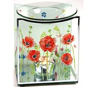 The Leonardo Collection LP48067 Wax/Oil Warmer | Poppy Field | 1 Piece-12x9x13 cm Accessory, Rose