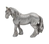 The Leonardo Collection LP48927 Reflections Silver Cob Horse Ornament Figure, Boxed