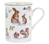 The Leonardo Collection LP52136 Winter Forest Mug, Fine China, Boxed