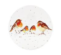 The Leonardo Collection LP52721 Christmas Winter Robins Trivet, Fine China, Boxed