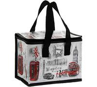 The Leonardo Collection LP71960 Lunch Bag | Vintage London design | 1 Pc, Multicolor