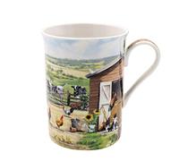 The Leonardo Collection LP94751 Ceramic Mug | Farmhouse design | 1 Pc, Multicolor
