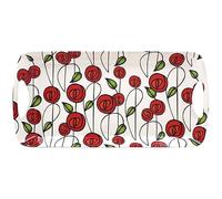 The Leonardo Collection Mackintosh Tray Medium Charles Rennie Mackintosh For Kitchen | Non Slip Serving Tray For Food | Serving Platter For Lunch & Dinner | Plastic Trays For Tea & Serving Dishes