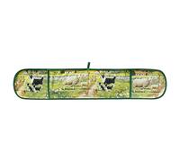 The Leonardo Collection Macneil Collie & Sheep 100% Cotton Collie & Sheep Double Oven Glove For Home & Kitchen | Heat Resistant Kitchen Gloves For Cooking & Baking | Oven Mitt Gifts For Women And Men