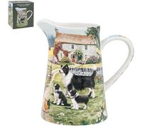 The Leonardo Collection Macneil Collie & Sheep Fine China Collie & Sheep Jug 500ml for Home & Kitchen | Stylish Cream & Milk Jug for Versatile Everyday Use | Decorative Pitcher Gift for Women & Men