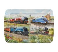 The Leonardo Collection Macneil Planes Trains Classic Trains Tray Small