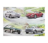 The Leonardo Collection Macneil Studios Cars 1000Pc Jigsaw Puzzles Wood, Size 70 X 50Cm Fsc Cardboard Toys And Games For Adults And Kids Large Puzzle Board Game For Family Activity
