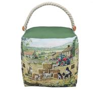 The Leonardo Collection Macneil Studios Collie & Sheep Doorstop - Weighted Animal Door Stop - Farmhouse Countryside Design - Decorative & Practical - Keeps Doors Secure - Gift for Dog Lovers