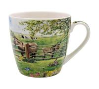 The Leonardo Collection Macneil Studios Donkey Breakfast Mug for Hot Drinks | Fine China Printed Coffee Cups for Kitchen & Home | Reusable Tea and Coffee Mugs for Every Occasion & All Type of Drinks