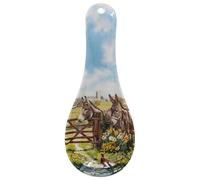 The Leonardo Collection Macneil Studios Donkey Spoon Rest for Kitchen & Home | Ceramic Spoon Holder for Cooking & Dining | Teaspoon Rest for All Types of Spoons | Ideal Kitchen Gifts for Women & Men