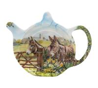 The Leonardo Collection Macneil Studios Donkey Tea Bag Tidy For Home & Kitchen | Ceramic Teabags Holder For Daily Use | Lovely Tea Bag Dish For Dining Table | Elegant Teabag Tidy Gift For Women & Men