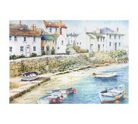 The Leonardo Collection Macneil Studios Harbour Town 1000Pc Jigsaw Puzzles Wood, Size 70 X 50Cm Fsc Cardboard Toys And Games For Adults And Kids Large Puzzle Board Game For Family Activity