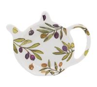 The Leonardo Collection Olive Grove By Jennifer Rose Melamine Tableware Olive Grove Teabag Tidy for Kitchen | Reusable Tea Bag Holder for Daily Use | Durable Tea Bags for Home & Office