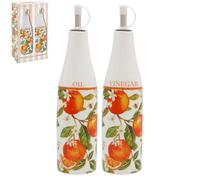 The Leonardo Collection Oranges and Lemons Dispencer Bottle 2 x 300ml