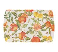 The Leonardo Collection Oranges & Lemons Jennifer Rose Melamine Oranges & Lemons Small Tray For Serving Dishes | Serving Trays For Kitchen Accessories | Serving Platters to Serv Food for Food Service