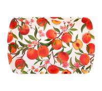 The Leonardo Collection Peaches Tray Small For Kitchen & Home | Non Slip Serving Tray For Food | Serving Platter For Lunch & Dinner | Plastic Trays For Tea & Serving Dishes