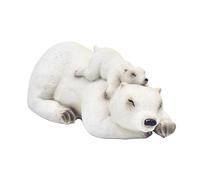 The Leonardo Collection Polar Bear Naptime Figurine For Home & Office | Home Decor Ornaments Gift For Women & Men | Beautiful Figurine For Indoor & Outdoor | Living Room Decor Ornaments