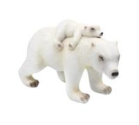 The Leonardo Collection Polar Bear With Baby Figurine For Home & Office | Home Decor Ornaments Gift For Women & Men | Beautiful Figurine For Indoor & Outdoor | Living Room Decor Ornaments