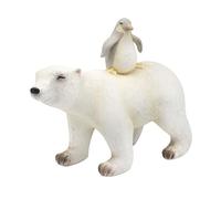 The Leonardo Collection Polar Bear with Penguin Home Decor Figurine