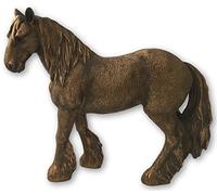 The Leonardo Collection Reflections Bronzed Shire Horse Ornament, Resin, 16x6x14cm, LP41952