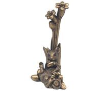 The Leonardo Collection Reflections Mouse Flowers Figurines Statues For Home Decor | Ideal Ornaments Friendship Gifts For Women & Men | Lovely Table Centerpiece & Living Room Accessories