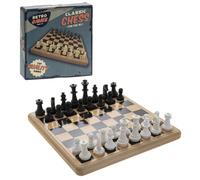 The Leonardo Collection Retro Games Chess Set 21x21cm