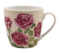 The Leonardo Collection Rose Breakfast Mug Jennifer Rose Gallery for Hot & Cold Drinks | Durable Coffee Cups for Home & Office | Comfortable & Easy-to-Hold Coffee Mugs for Beverages & Daily Use