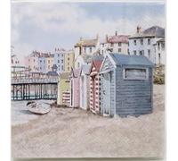 The Leonardo Collection Sandy Bay Napkins Pack of 20 | Table Napkins for Hotel, Restaurant, Event and Parties | Designed By Macneil Studios | Soft and Comfortable Reusable Fabric Napkins