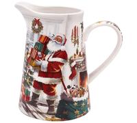 The Leonardo Collection Santa Jug for Home & Office | Stylish Cream & Milk Jug for Multiple Use in Kitchen | Ideal Fine China Mug for Cream, Gravy & Home Décor