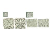 The Leonardo Collection Set of 4 William Morris Acorn Placemats and Coasters