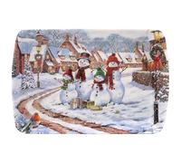 The Leonardo Collection Snowmen Small Tray For Serving Dishes | Serving Trays For Kitchen Accessories | Serving Platter For Serv Food Platters for Food Service